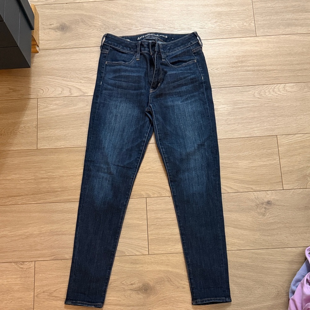 American Eagle Outfitters Dark Blue Women Jeans